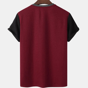 Camiseta de Hombre de Manga Corta, Corte Regular, de Buena Calidad, Última Llegada, Diseño de Logotipo Personalizado, 100% Algodón, Transpirable, Informal - Product Image 2