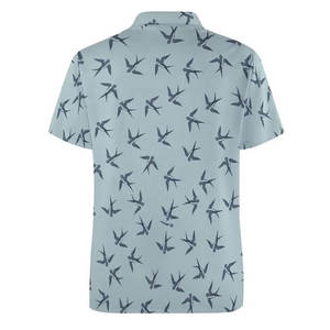 Vente en gros de polos d'été décontractés pour hommes, coupe ample, revers à boutons, manches courtes, t-shirts imprimés, meilleure vente, technologie de tissu léger - Product Image 3