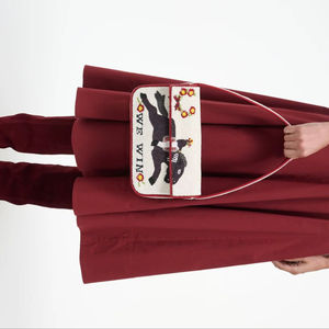 Nouveauté : Sac à main de soirée en coton perlé classique pour femme, avec chaîne personnalisable - Product Image 1