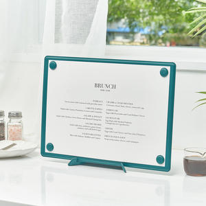 [FENICE] TABLERO DE PIE DE IMÁN (4 piezas 19x19mm Tablero de imanes 230x322mm Soporte 225x140mm) Tamaño A4 Ajustable 10 colores - Product Image 3