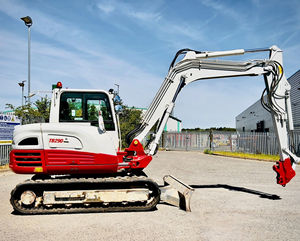 Mini-excavatrice Takeuchi TB290 d'occasion, cylindre hydraulique, mini-pelle, engin de chantier sur chenilles, 7 tonnes, prix de gros - Product Image 4