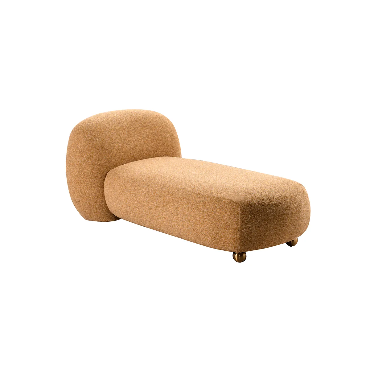 Luxus-Design-Lounge-Sessel für Schlafzimmer Hotelmöbel Innengewebe Sofa-Bett Chaise Longue-Sessel Bank