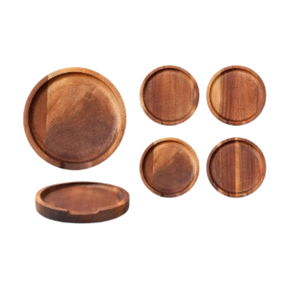 Juego de 4 piezas de madera de acacia hechas a mano, soporte para cucharas y tenazas para estufa, venta al por mayor desde Vietnam - Product Image 2
