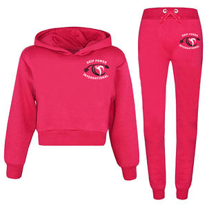 Custom Two Piece Winter Windbreaker Short <b>Jacket</b> Set Patchwork Zip Unisex Polyester/Cotton Streetwear Tracksuit <b>Lightweight</b> - Product Image 3