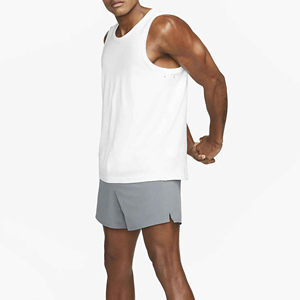 Vêtements de sport respirants personnalisés, vêtements de sport de gym en polyester uni, impression personnalisée, débardeur de sport de gym sans manches, débardeur personnalisé 2024 pour hommes - Product Image 2