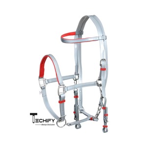 Juego de Brida para Caballo de PVC al por Mayor con Riendas y Pechopetral, Equipo Ecuestre Impermeable, Accesorios para Caballos - Product Image 3