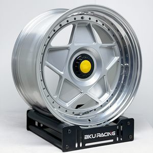 Jantes en alliage forgées Bku 3 pièces 5x108 pour Ferrari F40 F50 <span class=keywords><strong>288</strong></span> <span class=keywords><strong>GTO</strong></span> Enzo LaFerrari F8 Tributo 18 19 pouces Deep Dish Classic - Product Image 2