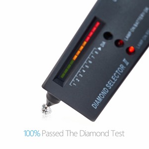 Diamant Moissanite en forme de coeur en vrac de haute qualité certifié IGI coupe princesse pour la fabrication de bijoux diamant cultivé en laboratoire à vendre - Product Image 6