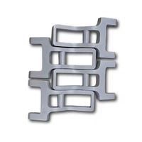 Plaques de montage et supports en acier inoxydable/aluminium usinés CNC de haute précision et usinés par électroérosion à fil
