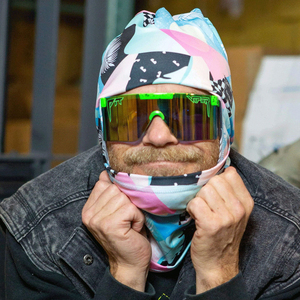 Spandex Polyester Custom Printed Logo One Hole Athletic Full Ski <b>Masks</b> Balaclava Ski <b>Mask</b> - Product Image 5