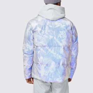 Veste matelassée unisexe de qualité supérieure, fermeture éclair sur le devant, hiver, personnalisée, matelassée, imperméable, respirante, séchage rapide, veste à capuche pour l'extérieur - Product Image 2