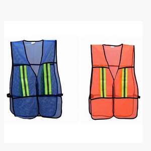 Chalecos de Trabajo al por Mayor 100% Poliéster para Hombre, Ropa de Trabajo para Exteriores y Construcción, Chalecos de Seguridad para Hombre en Venta - Product Image 1