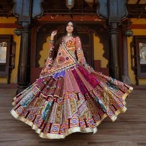 Tenue Lehenga Choli en viscose la plus tendance pour les mariages, les fêtes d'été. - Product Image 2