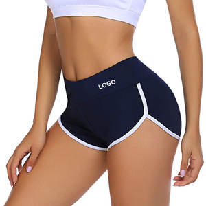 ¡Novedad de 2021! Pantalones cortos de Yoga de cintura alta para mujer, transpirables, lavados, ropa de gimnasio Sexy personalizada, moda de verano, pantalones cortos calientes de alta calidad - Product Image 3