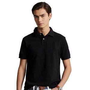Camisas Personalizadas de Manga Corta para Hombre, de Secado Rápido, Estilo Gótico, con Logotipo Bordado, Impresión Sólida en Lona de Algodón/Spandex, 240g, al por Mayor - Product Image 4