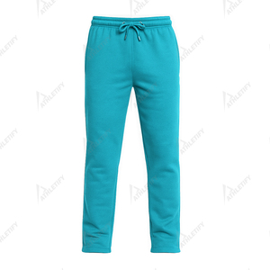 Jogging en molleton de coton de qualité supérieure pour hommes Pantalon de survêtement confortable et élégant avec cordon de serrage à la taille, idéal pour se prélasser, courir et faire du sport - Product Image 2