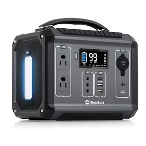 สินค้าขายดี แบตเตอรี่ลิเธียมพกพา 300W สำหรับแคมป์ปิ้งกลางแจ้ง ช่องเสียบ Type-C  สถานีไฟฟ้าพกพา - Product Image 2