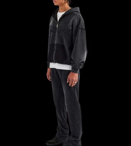 Sudadera Personalizada para Hombre, 100% Algodón, Estilo Holgado con Hombros Caídos, Cuello Redondo, con Estampado de Letras, Sin Capucha, Estilo Fino de Primavera - Product Image 6