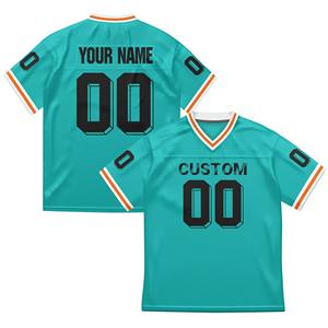 เครื่องแบบกีฬาเสื้อฟุตบอลระบายอากาศแขนสั้นพิมพ์ลายตัวอักษรขนาดใหญ่ - Product Image 6