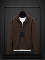 Veste d'hiver rembourrée pour homme de haute qualité, blanche, imperméable, col montant, fermeture éclair, couleur unie, pour temps froid