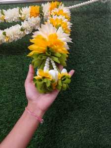 ผ้าToran Bandarwalดอกไม้เชือกพวงมาลัยประตูValanceแขวนผนังเป็นมิตรกับสิ่งแวดล้อมที่สมบูรณ์แบบของขวัญพิธีขึ้นบ้านใหม่โปรดปรานตกแต่งDiwali - Product Image 6