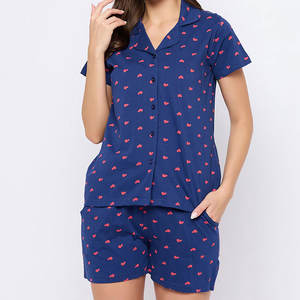 Fabricante de Ropa Casual con Logotipo Personalizado, Conjunto Corto de Verano para Mujer, Diseño Nuevo Personalizado, Conjunto de Shorts para Mujer OEM - Product Image 1