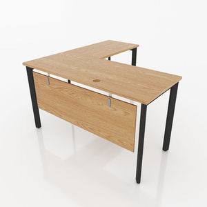 BFCBOV11-Abrigos para mujer, perchero de trabajo en forma de L, de hierro, 140x140cm - Product Image 2