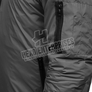 แจ็กเก็ตเบสบอลผ้าซาตินสไตล์เท่สำหรับผู้ชายแจ็กเก็ตทีมเบสบอลสไตล์เท่สำหรับฤดูหนาว - Product Image 6