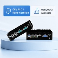 Mini PC Industri untuk Otomasi Pabrik, Komputer Tertanam Ringkas untuk Peralatan Produksi Otomatis