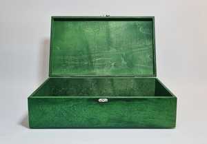 กล่องไม้เก็บเครื่องประดับทำจากไม้กล่องไม้เก็บเครื่องประดับหลากสไตล์ที่กำหนดเอง - Product Image 3