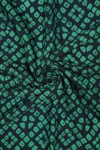 Vente en gros de tissus en dentelle de polyester à impression numérique noire pour vêtements Burqa Rida Sacs à rideaux pour mariage et accessoires - Product Image 4