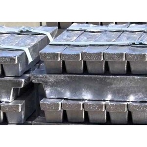 Zinc <b>Ingot</b> 99.995 Percent Electrolytic Zinc Used in Chemical Industry and Galvanized Steel Production with High Efficiency - Product Image 1