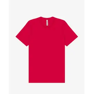 Bella + Canvas Unisex Jersey Camiseta de manga corta 3001C 100% Camiseta de algodón de color fucsia Camiseta cómoda de algodón transpirable