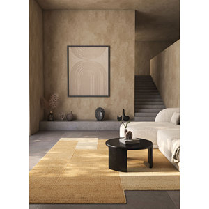 Tapis en jute et chanvre tissé plat beige et marron Daaira PDJT-388 pour usage domestique - Product Image 6