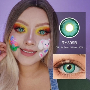 Lentilles de contact cosplay les plus tendances PSEYECHE Flower <span class=keywords><strong>Fire</strong></span> Lenses Sharingan LensFantasy, lentilles de contact annuelles pour Halloween - Product Image 3