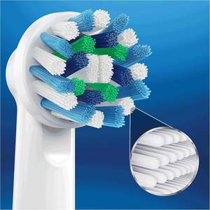 Oral-B CrossAction Replacement <b>Toothbrush</b> <b>Heads</b> for <b>Electric</b> <b>Toothbrush</b>, Blue, 8 Pieces - Product Image 5