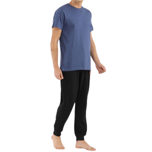 ชุดนอนผ้าไหมสำหรับผู้ชายชุดนอนผ้าซาตินสุดหรูชุดนอนผ้าซาติน - Product Image 5