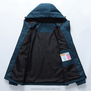 Men Print Hooded Jackets Male 5XL Windproof Sport Casual Jackets <b>Coat</b> Mens Stand Collar Windbreaker Outdoor Bomber Jacket - Product Image 3