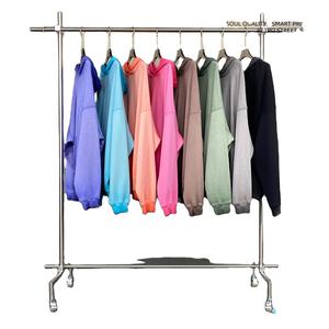 เสื้อมีฮู้ดผ้าฟลีซสำหรับผู้ชายเสื้อฮู้ดผ้าคอตตอนออร์แกนิกแบบสวมศีรษะแนวสตรีทเสื้อฮู้ดและสเวตเชิ้ตออกแบบได้ตามต้องการ - Product Image 3