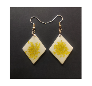 Fantaisie Design Résine Boucle D'oreille Rectangle Vert imprimé design Design élégant vente chaude filles utilisent à un taux raisonnable - Product Image 6