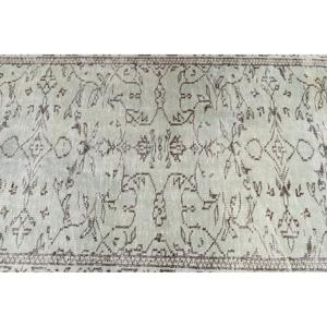 Tapis turc vintage, tapis d'appoint 3,3x6,4 pieds, tapis oriental gris brun - Product Image 5