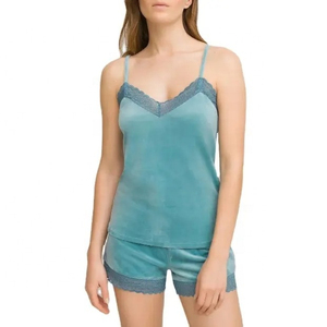 Débardeur pas cher qualité souper pour femmes conception personnalisée vêtements de nuit pour femmes vente en gros respirant du Pakistan - Product Image 4