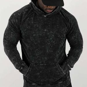 Hoodies Acid Wash Zip up Custom Cropped <b>Oversize</b> Cotton <b>Vintage</b> <b>Sweatshirt</b> with logo Printing Men Heavyweight Acid Washed Hoodie - Product Image 4