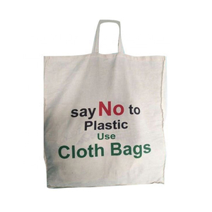 Haute qualité 2024 mode sac fourre-tout en toile avec logo personnalisé en gros réutilisable petit sac de plage toile de jute sac à main - Product Image 1