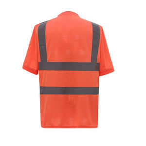 Chemise de travail haute visibilité de qualité supérieure, séchage rapide, avec bande réfléchissante et poche - Product Image 6