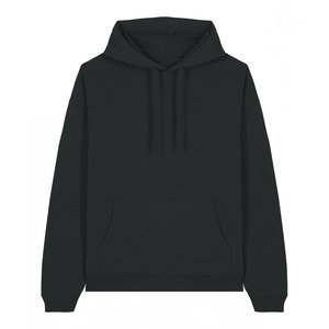 NOUVEAU Pull à capuche unisexe noir Premium 100% Nouveau haut en polaire de coton lourd Impression de logo personnalisé Streetwear d'hiver Tops Design - Product Image 1
