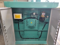Malaxeur à pales à axe unique Constmach à déchargement automatique, moteur 18,5 kW, système entièrement hydraulique, composants essentiels disponibles