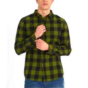 Camisas de franela a cuadros para hombre, estilo vintage, transpirables, de moda urbana, otoño 2026, venta al por mayor - Product Image 6