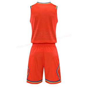 Comfortable Plus Size Shorts Sleeve Men <b>Basketball</b> Uniform <b>Outdoor</b> Sports Wear <b>Basketball</b> Uniform For Sale - Product Image 3