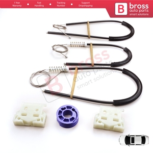 BWR881 Juego de reparación de regulador de ventanilla eléctrica delantera derecha para C5 MK2 MK3 RD/TD RC RD RW 2007-2018 4/5 puerta 9675898980Bross Auto Parts - Product Image 4